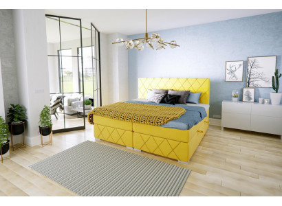 Bed Compleet Set Dubbel Matras Boxspring Topper Bedden Functie Doos