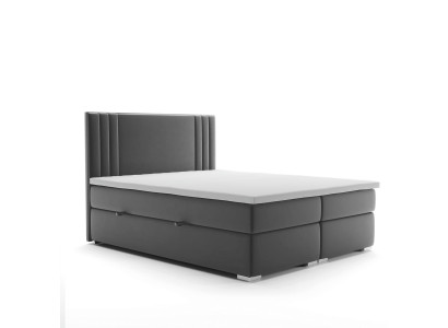 Boxspring Bed Dubbel Hotel Compleet Set Matras Topper Bedden Functiekast