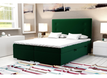 Boxspringbed Hotel Dubbel Compleet Set Matras Topper Bedden Functie Doos