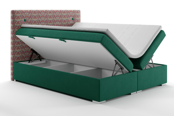 Boxspringbed Hotel Dubbel Compleet Set Matras Topper Bedden Functie Doos