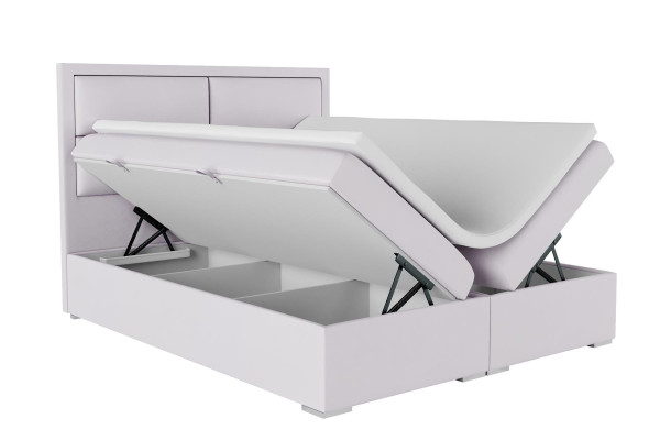 Boxspring Bed Hotel Dubbel Compleet Set Topper Matras Bed Functie Doos