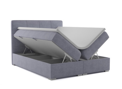 Boxspringbed Hotel Dubbel Textiel Luxe Bedden Gestoffeerd Bedframe Functie Nieuw