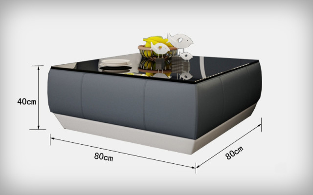 Salontafel Tafel Salontafels Glazen tafel Tafels Ontwerper Bijzettafel Nieuw SR4405