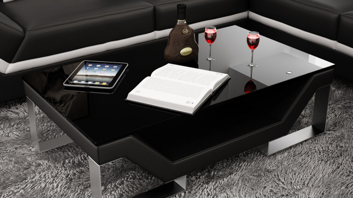 Salontafel Tafel Salontafels Glazen tafel Tafels Designer Bijzettafel Nieuw SR4407