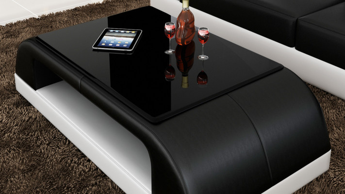 Salontafel Tafel Salontafels Glazen tafel Tafels Ontwerper Bijzettafel Nieuw SR4409