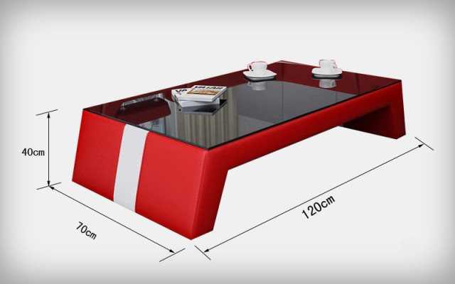 Salontafel Tafel Salontafels Glazen tafel Tafels Designer Bijzettafel Nieuw SR4410