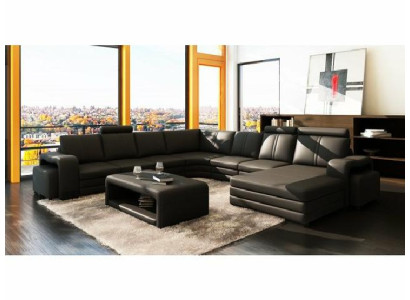 Leren tafels Salontafel Stoffering Nieuw bijzettafel Tafels 132x70x45