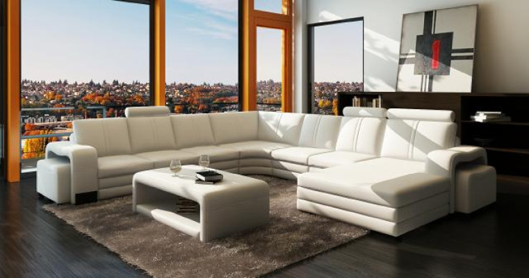Leren tafels Salontafel Stoffering Nieuw bijzettafel Tafels 132x70x45