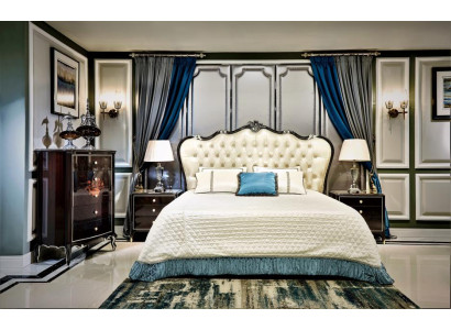 Chesterfield Design Nachtkastje voor slaapkamer 2x Italiaanse meubels 4 delige set Nieuw