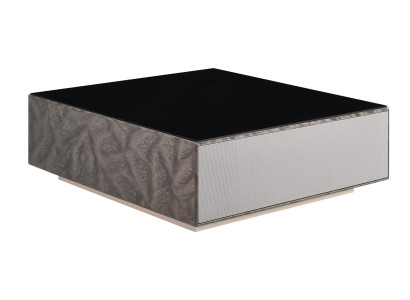 Salontafel Zwart Nieuw Creatief Glas Modern Design Meubels Luxe Woonkamer Hout