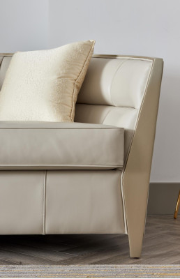 Sofa set 4+1+1 zits woonkamer kunstleer gestoffeerde luxe bankstel