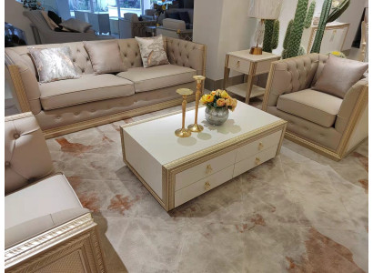 Garnituur 3+1 zits zitkussen bankstellen bankstellen Nieuw Ontwerp Bank Sofa