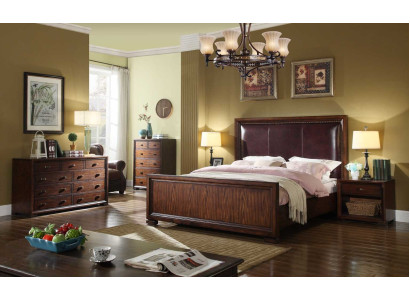 Compleet slaapkamerset 4-dlg design Modern Luxe Bed 2x nachtkastje