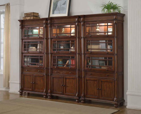 Set met 3 vitrines Vitrine kast Vitrines Woonkamer Show Kasten Ontwerper