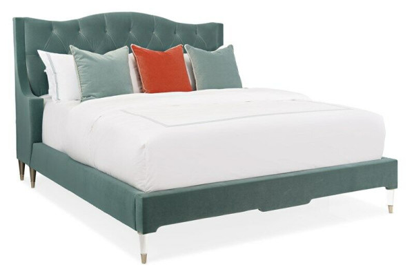 Bedden Chesterfield slaapkamer leren bed gestoffeerd design luxe tweepersoons hotel