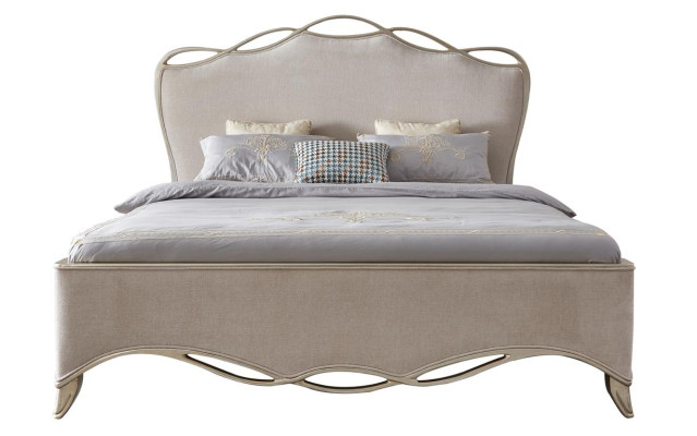 Ontwerp Textiel Luxe Gestoffeerde Bedden Dubbele Slaapkamer 180x200