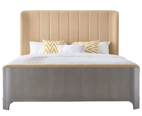 Ontwerp Bed Klassieke gestoffeerde bedden Designer Tweepersoonsbed 180x200cm Bedframe