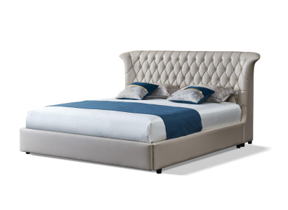 Bed met gestoffeerd bed Frame Bed Frame Designer Hotel Chesterfield Luxury Design