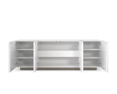 Ladekast kast hout hoogglans xxl Big Luxe kast plank Nieuw dressoir Ontwerper