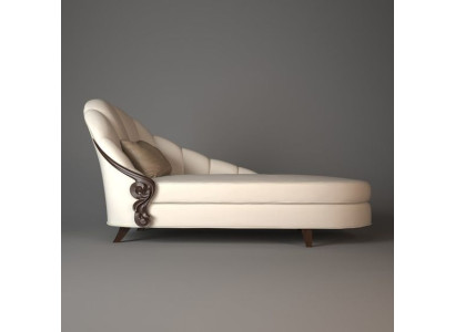 Chaiselongue Elegant Ligstoel Italiaanse meubels Ligbed Hout Italiaanse meubels