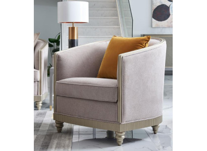 Stoel Design Bank Bank Bank Ontspanning Textiel Lounge Club Bekleding Zitbank Luxe Eenzitter