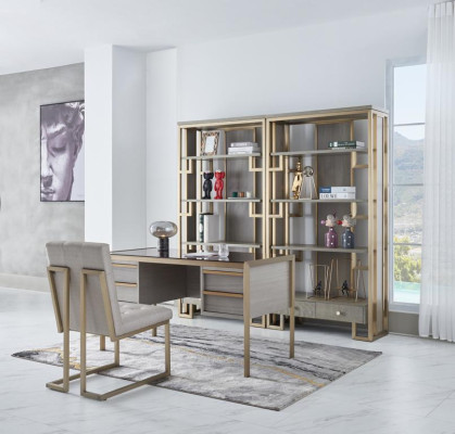 Luxe bureau tafel bureau chef tafels kantoor inrichting meubels.