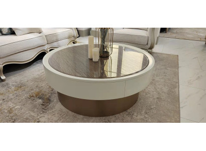 Ontwerp Metaal Hout Gouden Bank Woonkamer Tafels Bijzettafel Ronde Tafel Salontafel