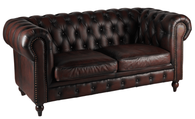 Chesterfield Sofa 2 zits set Design banken Beklede Banken Bank Luxe Meubelen