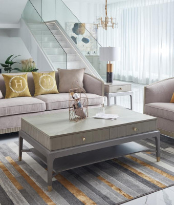 Luxe salontafel woonkamer houten tafels Hoogwaardige meubelen Bijzettafel