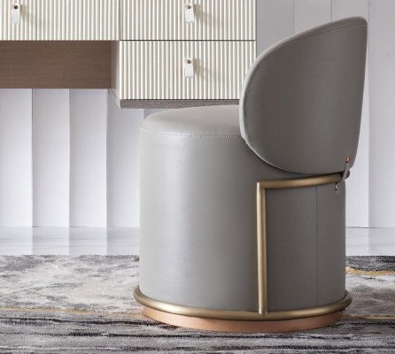 Hocker Ontwerp Bekleding Voetenbank Ottomaanse Zitleren Ligstoel Poef