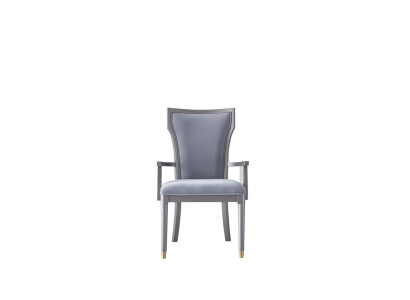 Luxe design stoel Echte Italiaanse stijl meubels Eenpersoons houten fauteuil