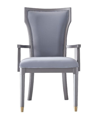 Eetkamerstoel 1-zits #2732 Fauteuil Hout Luxe Klasse Meubels Massief hout