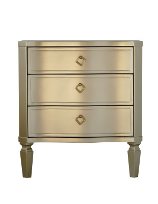 Bijzet-slaapkamer Metaal Glans Tafels Consoles Design Nachtkastje Console