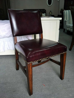 Stoel 1x Luxe Design gestoffeerde stoelen zitkamer designer eetkamer hout