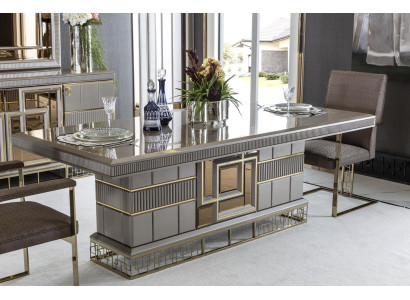 Eettafel Grijs Moderne Eetkamer Mooi Keuken Houten Tafels Design Luxe Metaal Nieuw