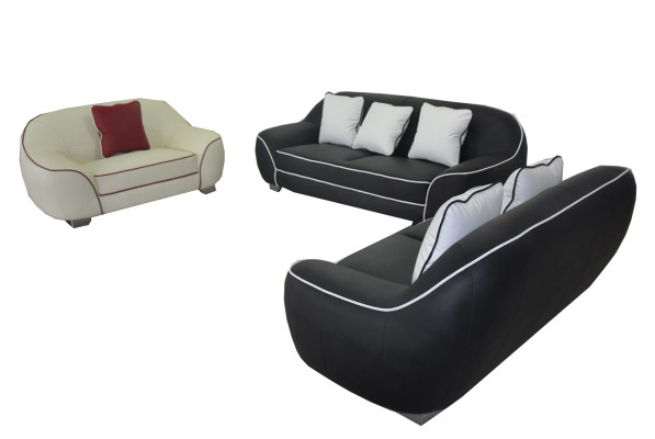 XXL Bank hoekbank woonlandschap ontwerp modern bankstel 3+2+1 zits met USB XXL Bank hoekbank woonlandschap modern bankstel ontwerp 3+2+1 zitplaatsen met USB