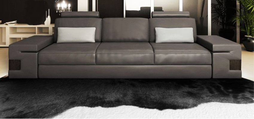 Grote banken van textiel met 3 zitplaatsen, bank, gestoffeerde zitplaats, driezits luxe nieuw.