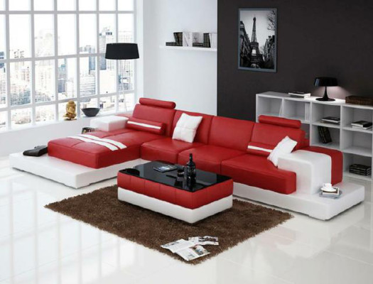 Leren hoekbank bank bank bank bank bank bank bank bank bank 2725B