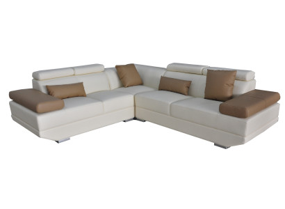 Leren bank Bank Woonlandschap Hoekstel Modern Design Bank Decor L-vorm