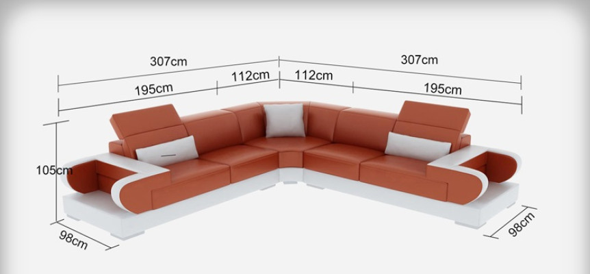 Ontdek luxe en comfort met onze exclusieve L-vormige ontwerper.