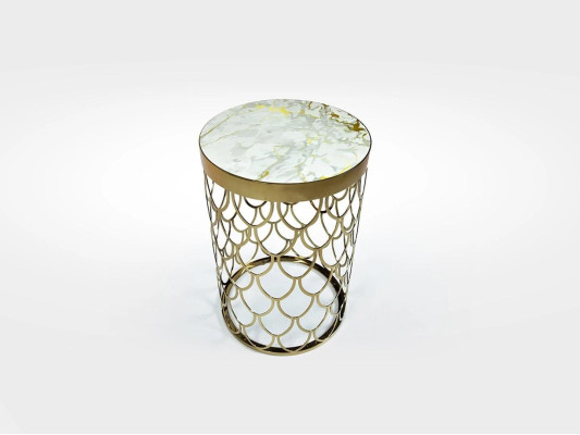 Ontwerpmeubilair bijzettafel Luxe Rond Modern Nieuw Salontafel Woonkamer