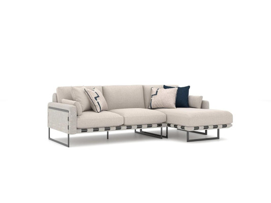 Moderne bank bankstel designer bankstel L-vorm luxe meubilair