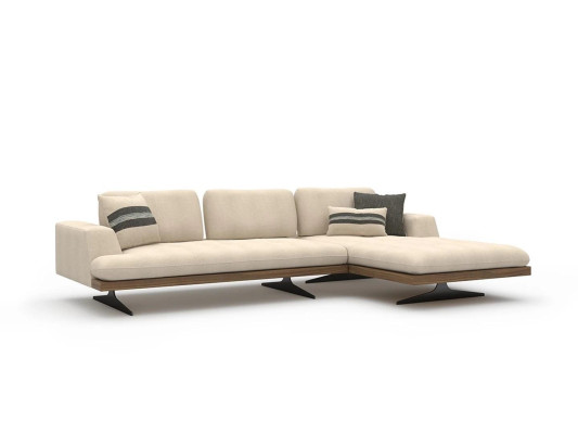 Wit luxe hoekbank L-vorm woonkamer modern Bank ontspanning designer inrichting