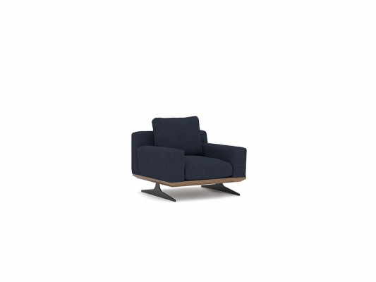 Moderne fauteuil ontwerper inrichting luxe bekleding textiel bekleding nieuw