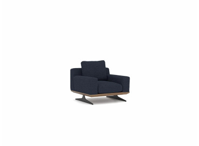 Moderne fauteuil ontwerper inrichting luxe bekleding textiel bekleding nieuw