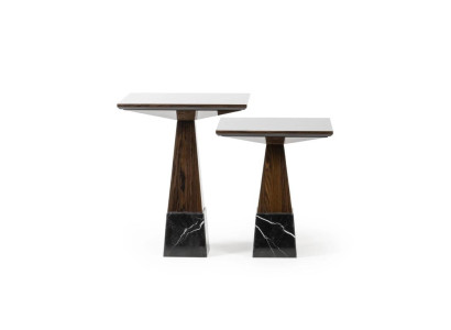 Woonkamertafels set 2x Bijzettafel Ontwerp Salontafel Hout Inrichting  Woonkamertafel set 2x Bijzettafel Ontwerp Salontafel Hout Inrichting