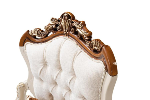 Bankstel 3+1+1+1 Zits Bankstel Tafel Luxe Set Bank Fauteuil Stof Barok