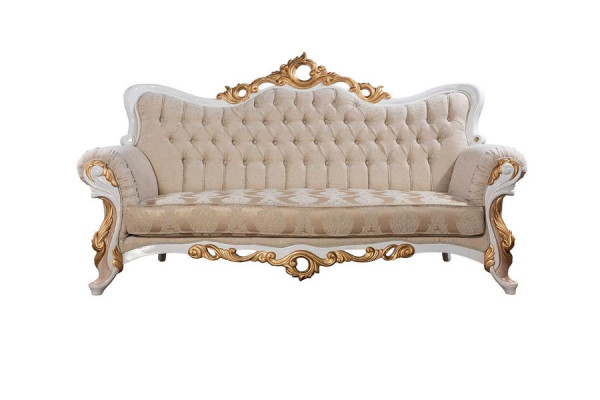 Sofagroep 3311 Zit Set Design Bank Bekleding Banken Klassieker Salontafel