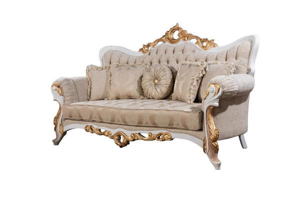 Bankstel 3+1-zits set Designbanken Gestoffeerde banken Leren relaxstoelen Klassiekers