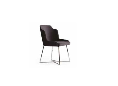 Stoelen Bekleed Textiel Modern Designer Armleuning Zit Fauteuil Luxe Eetkamer 1x Stoel